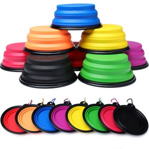 12 oz Pet Collapsible Bowl With Carabiner
